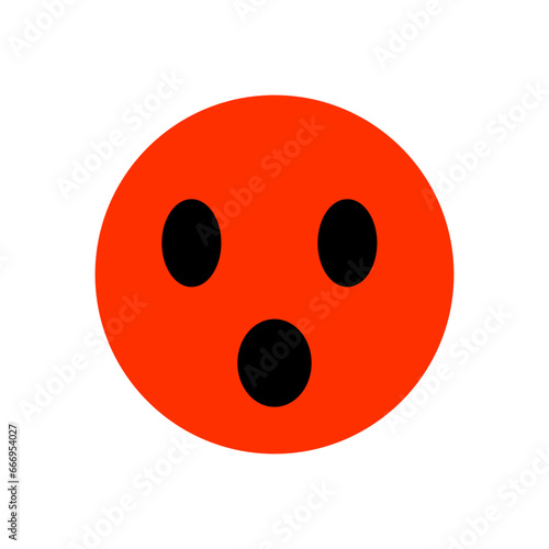 Emoticon icon vector