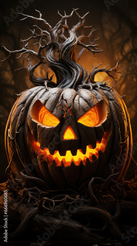 wicked jack o lantern design © Knightman