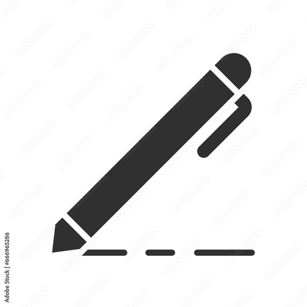 pen icon design vector template pen icon design vector template