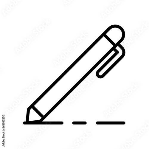 pen icon design vector template