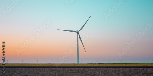 Obraz na plátně Wind Across the Texan Plains