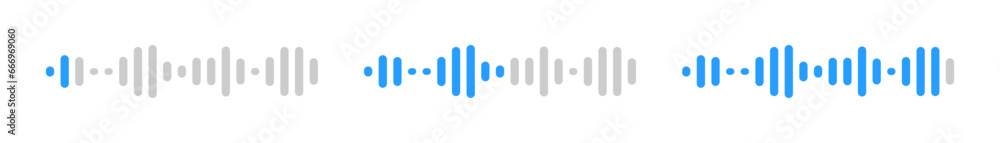 Voice message. Sound messaging. Vector illustration. Voice message. Sound messaging. Vector illustration.