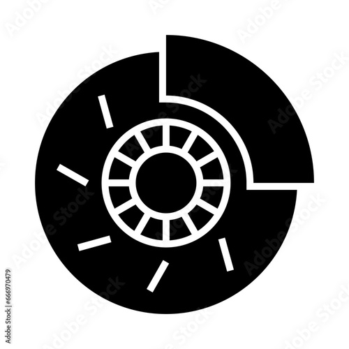 Wallpaper Mural Disc Brake Icon, Auto Repair Vector Illustration Torontodigital.ca