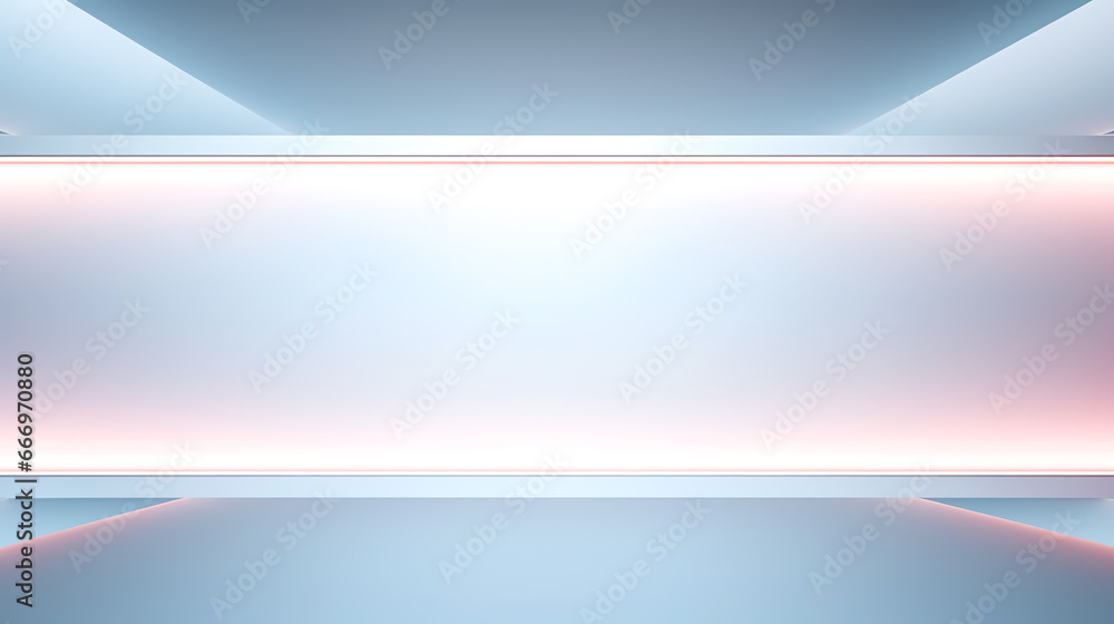 Fototapeta premium Abstract gradient glowing background, template for presentation.