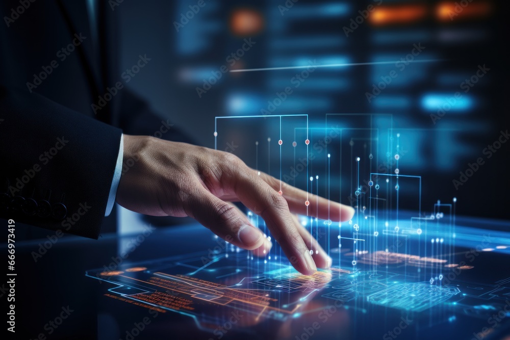 Digital Transformation: Integration between AI Robot technology and business, . AI Generative . Digital Transformation: Integration between AI Robot technology and business, . AI Generative .