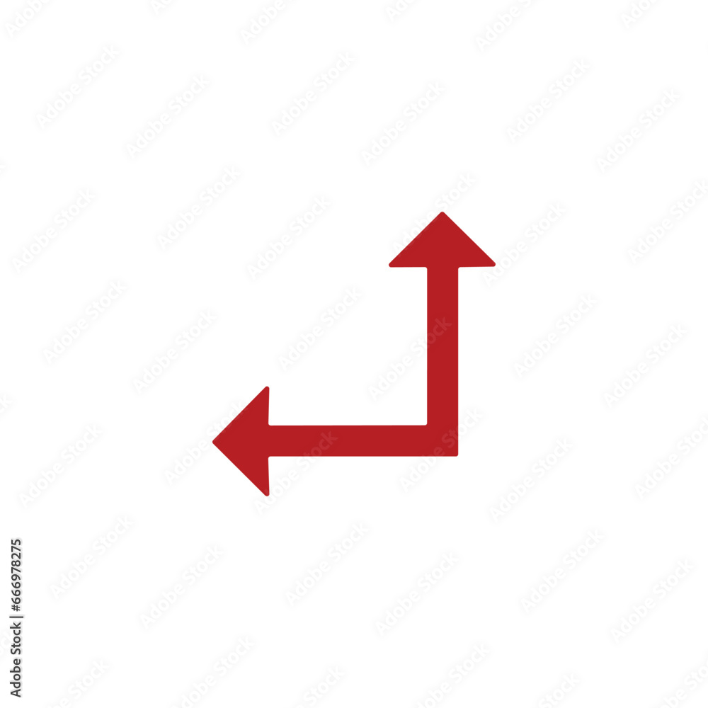 arrow icon on white background vector symbol arrow icon on white background vector symbol