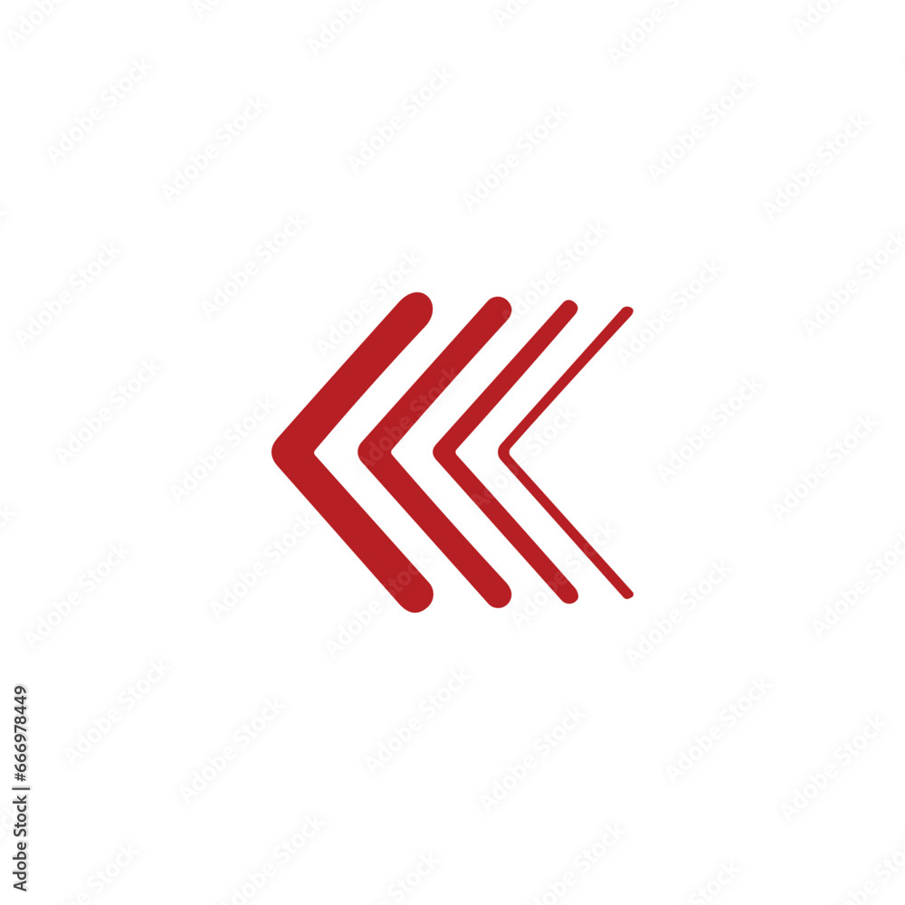 Obraz premium arrow icon on white background vector symbol