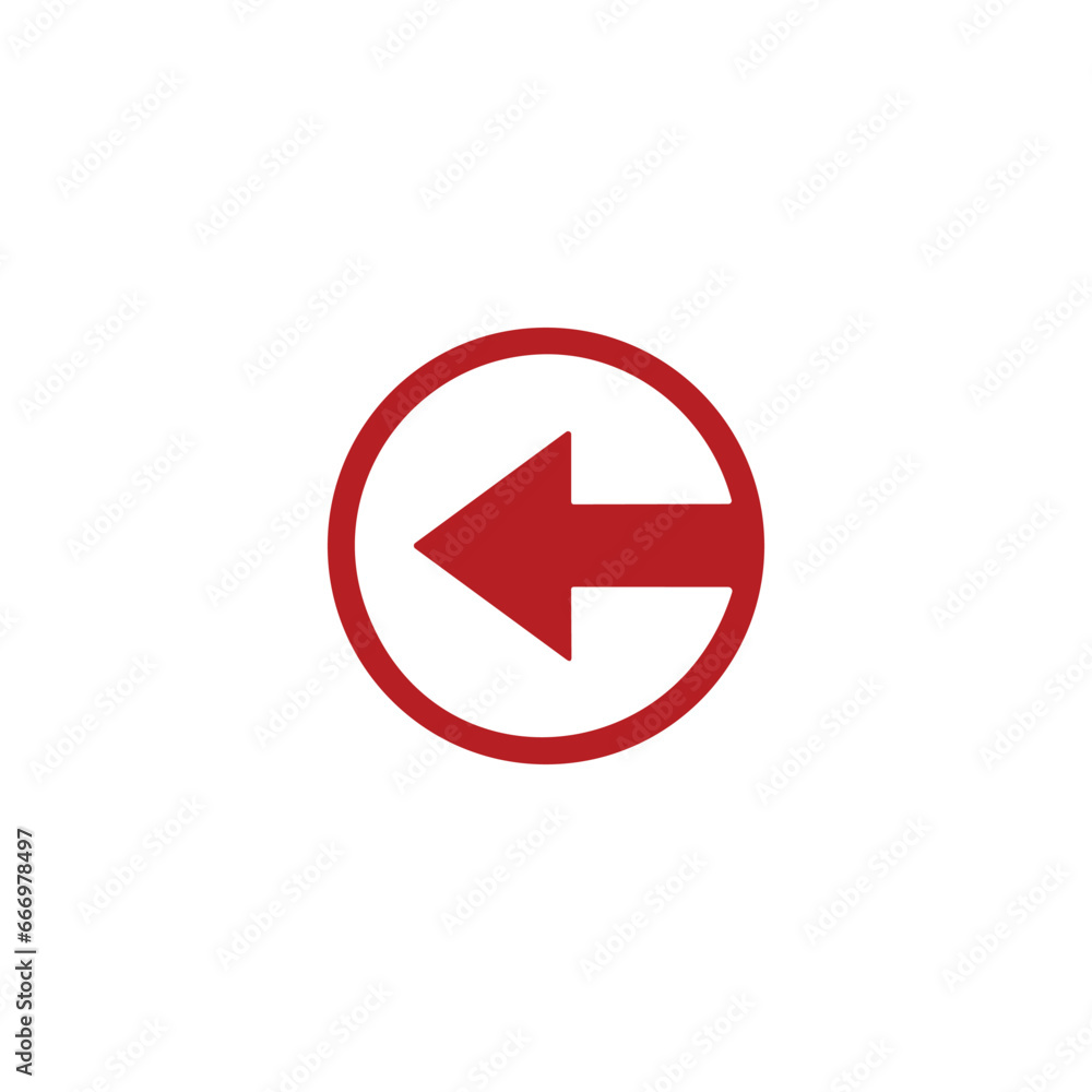 arrow icon on white background vector symbol arrow icon on white background vector symbol