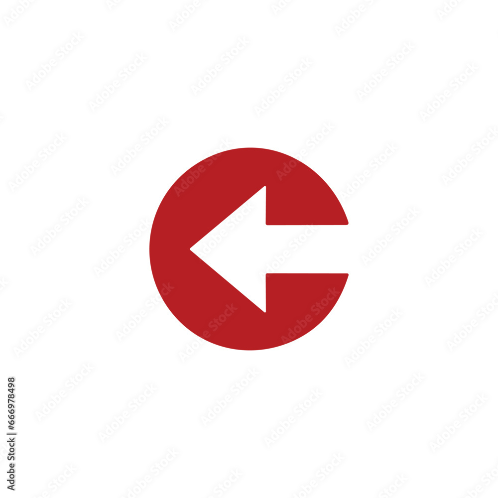 arrow icon on white background vector symbol arrow icon on white background vector symbol