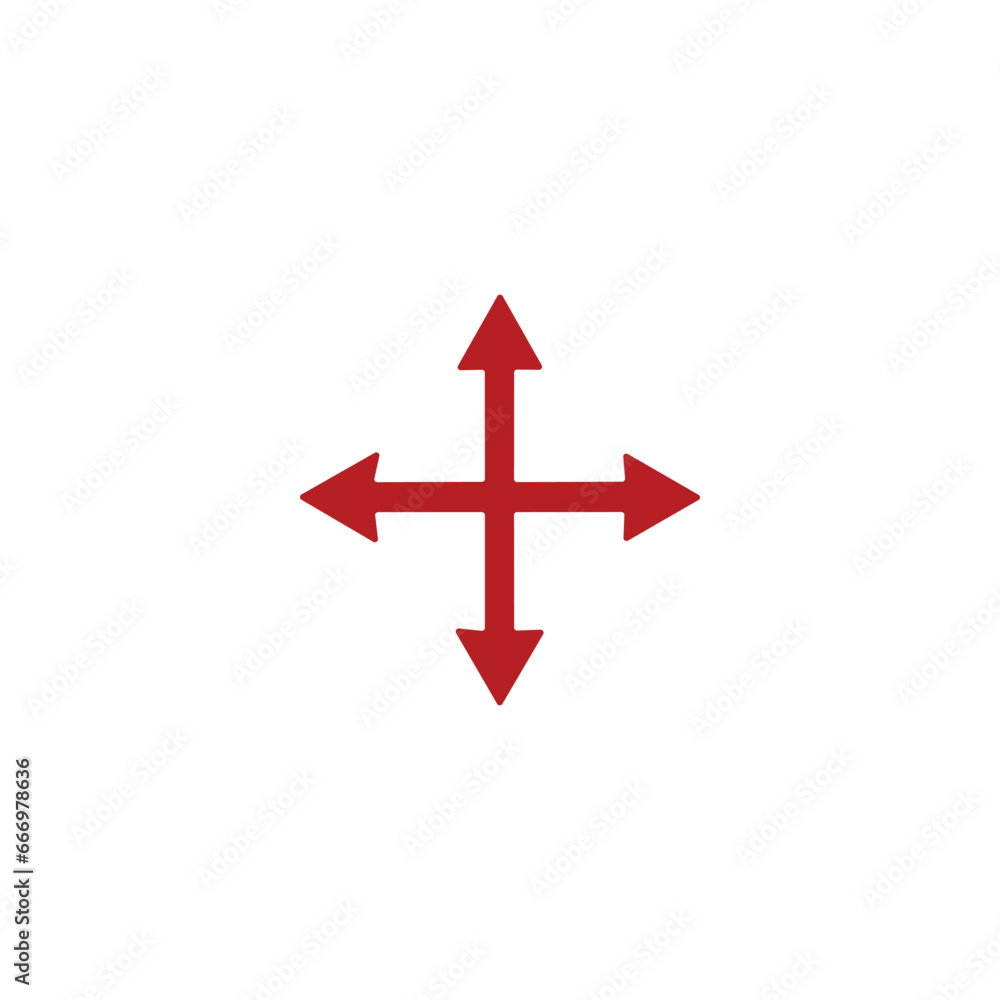 arrow icon on white background vector symbol arrow icon on white background vector symbol
