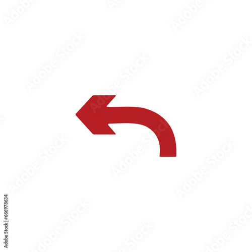 Free Download arrow icon on white background vector symbol	 - GFXLoad