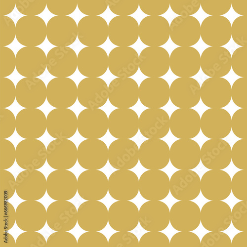 Geometric vector pattern - seamless texture gold white. Vector background design.