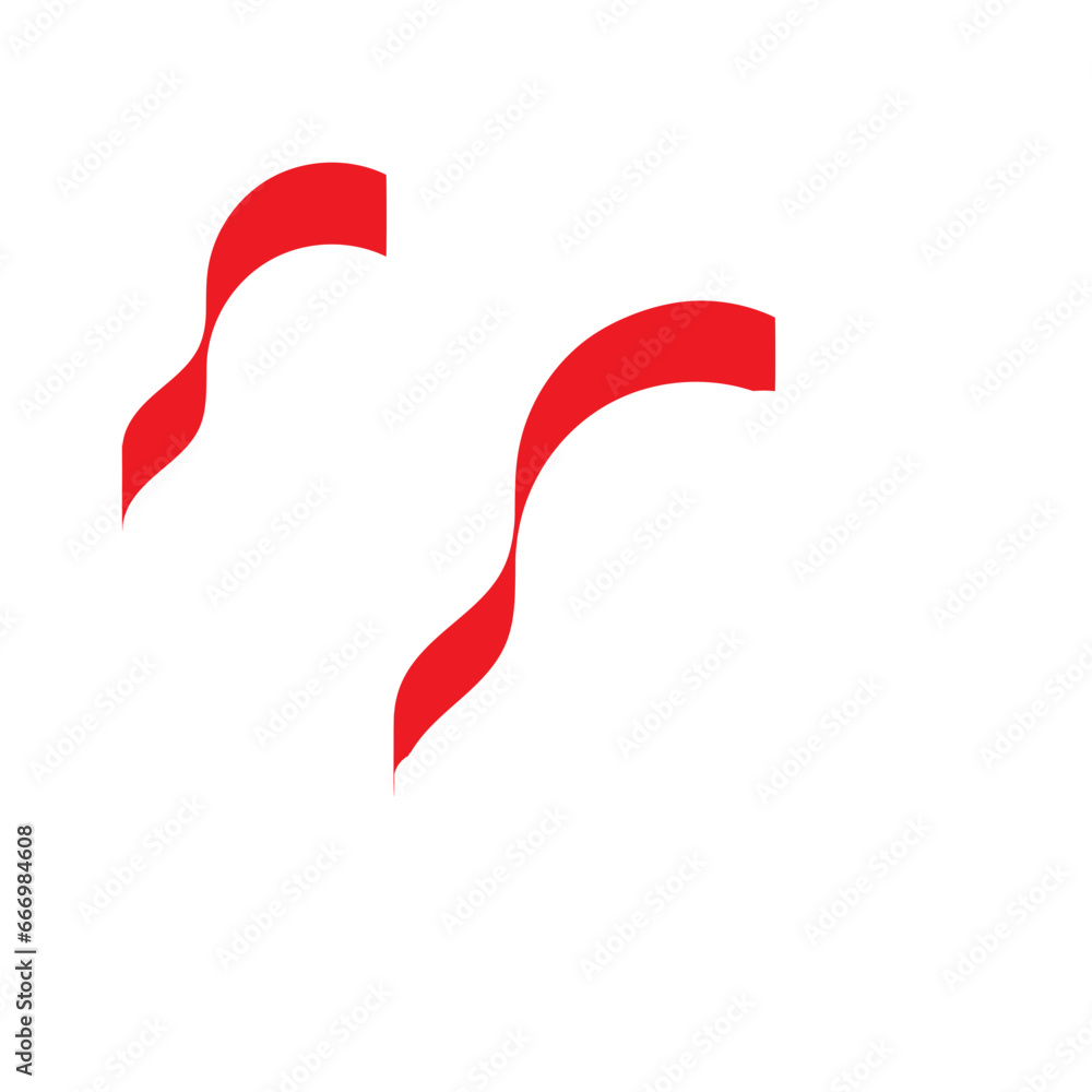 Indonesian Flag Ornament Decoration Indonesian Flag Ornament Decoration