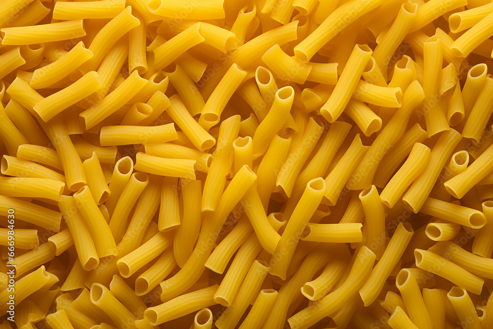 A yellow pasta background A yellow pasta background