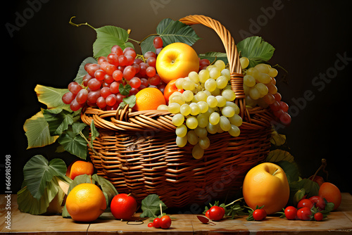 Fruits in a basket