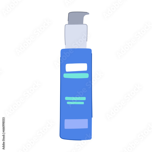 hand cleansing cream cartoon. product moisturizer, texture smear, sunscreen makeup hand cleansing cream sign. isolated symbol vector illustration