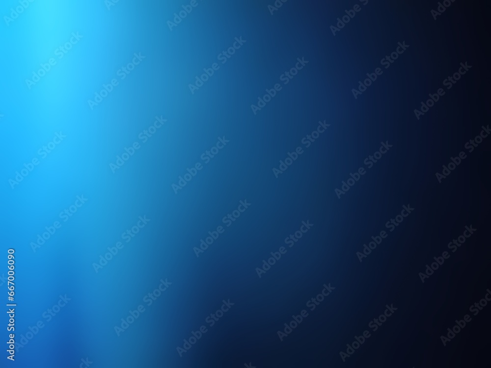 Obraz premium Abstract blur background image of blue color gradient used as an illustration. Designing posters or advertisements.