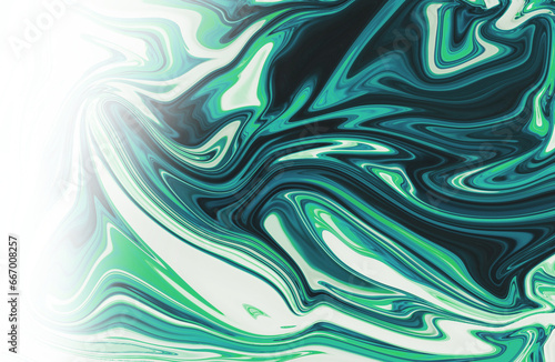 Digital png illustration of green abstract shape on transparent background