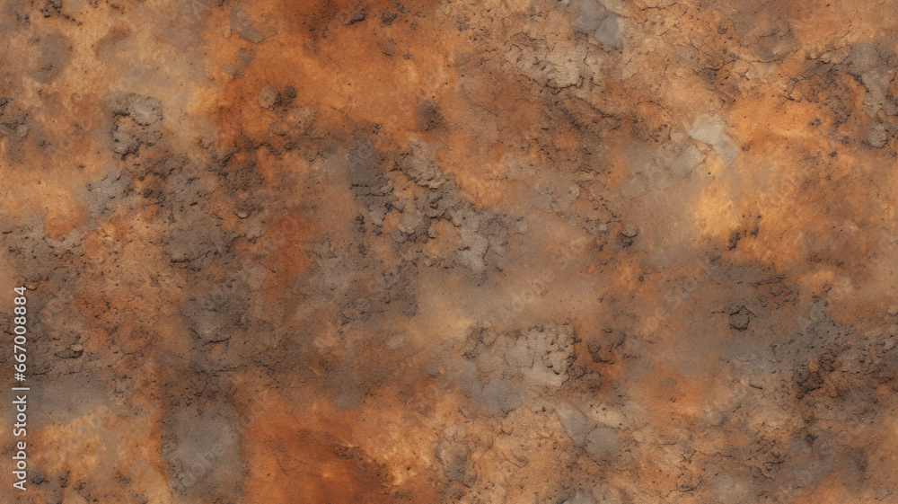 Industrial Rust-Effect Concrete Wall Texture Industrial Rust-Effect Concrete Wall Texture