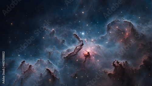 nebula in space photo for digital art print