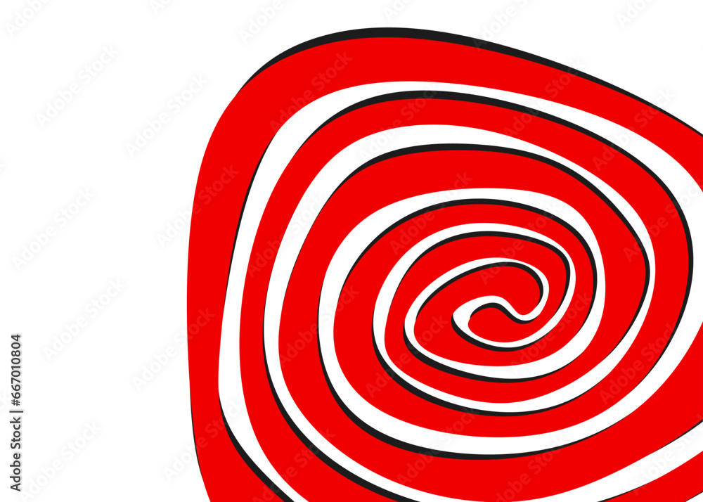 Abstract background with rotating swirl line pattern. Simple dartboard pattern and with some copy space area Abstract background with rotating swirl line pattern. Simple dartboard pattern and with some copy space area