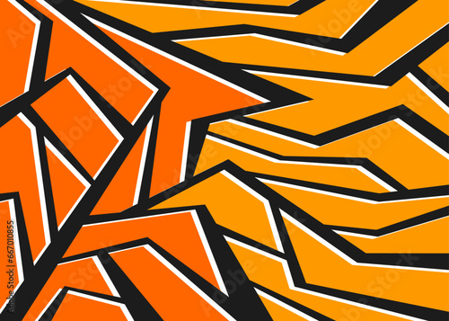 Abstract background with colorful irregular geometric lines pattern