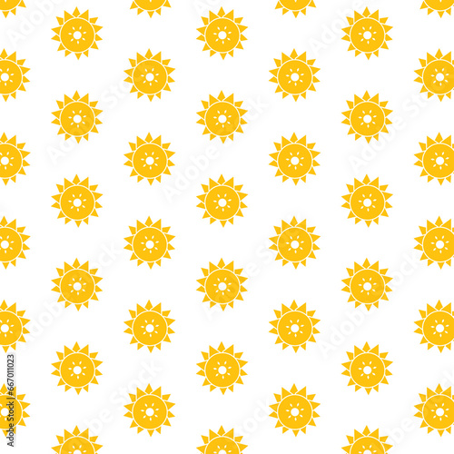 Digital png illustration of yellow floral pattern on transparent background