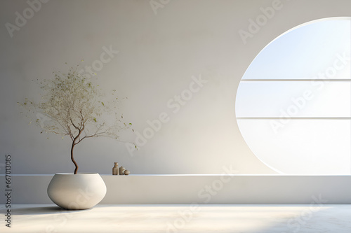 Comforting minimalist home interior photo