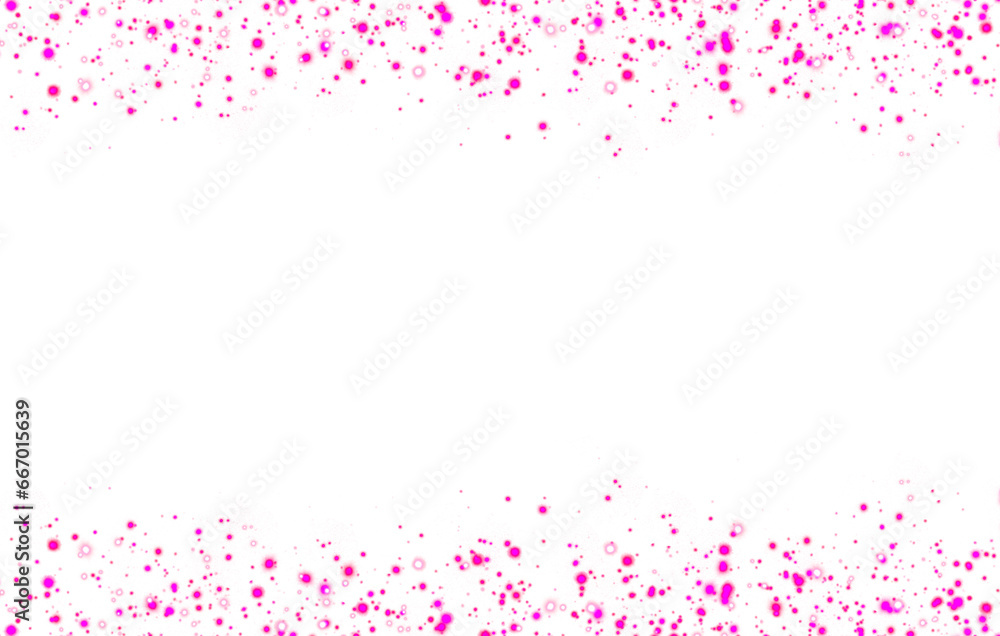 pink stary sparkles shiny dots powder frame border shape element pink stary sparkles shiny dots powder frame border shape element