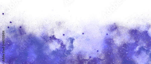 Purple Nebula Star Universe Galaxy Texture Bottom Overlay