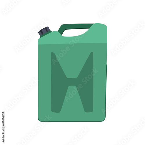 gas fuel can cartoon. tank ister, automobile energy, jerry gallon gas fuel can sign. isolated symbol vector illustration