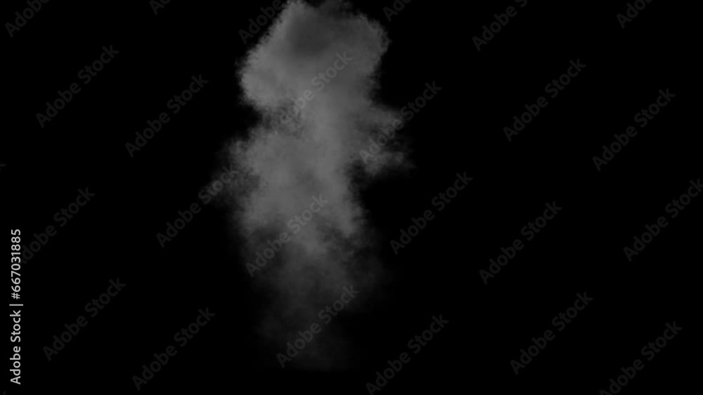 Fast Explosion on transparent background Fast Explosion on transparent background