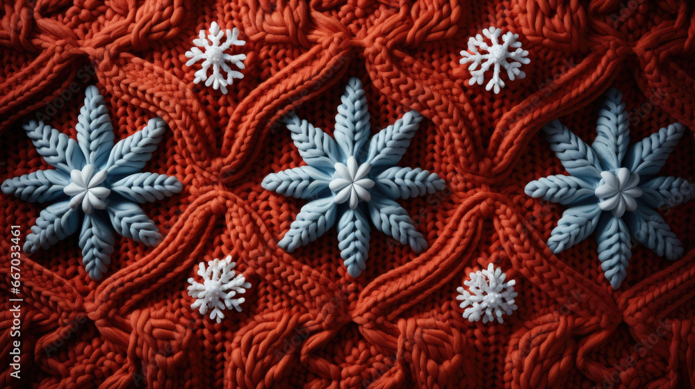 The Charm of Christmas: A Sweater's Textured Tale - Generative AI The Charm of Christmas: A Sweater's Textured Tale - Generative AI