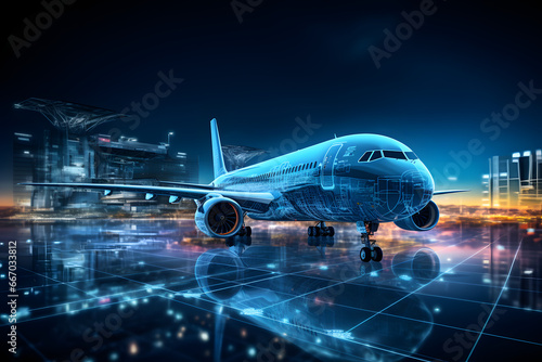 Smart intelligent aerospace and air logistics