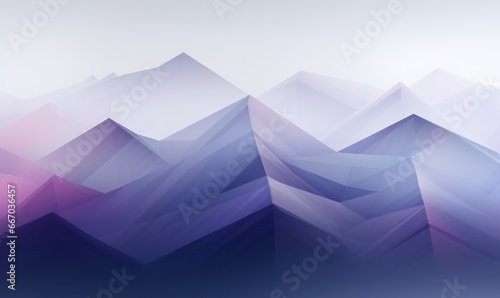 Abstract  of low poly mountain background. Futuristic design.