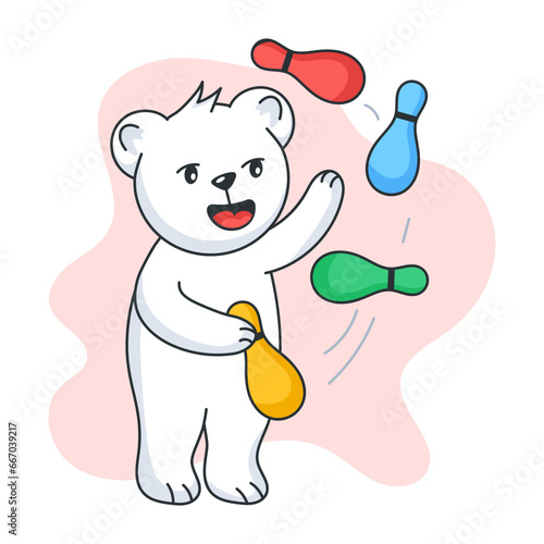 Juggling Bottles 