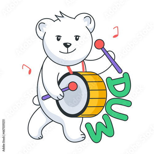 Beating Drum 