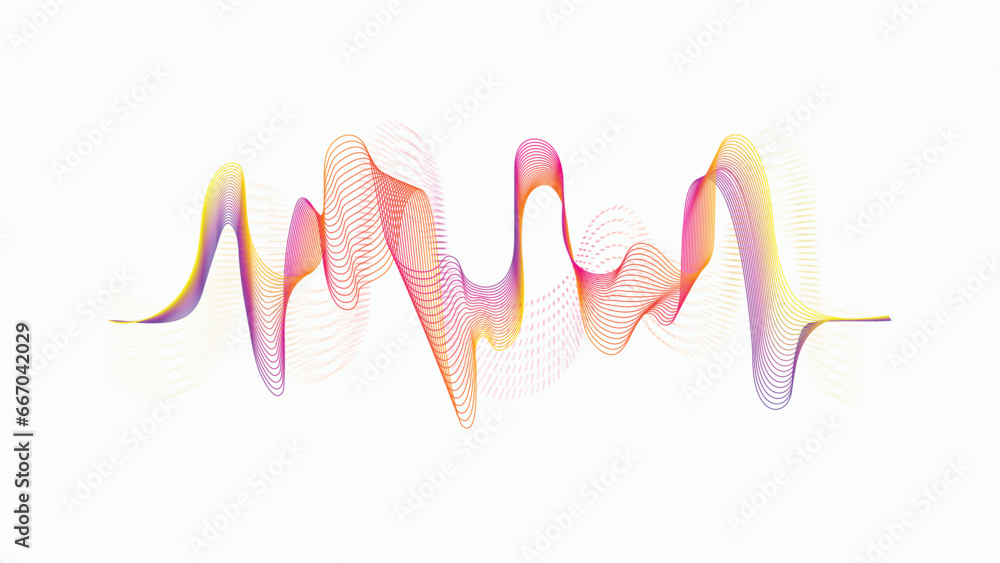 Psychic Wave Images Background Vector Free Download - obrazy, fototapety, plakaty 