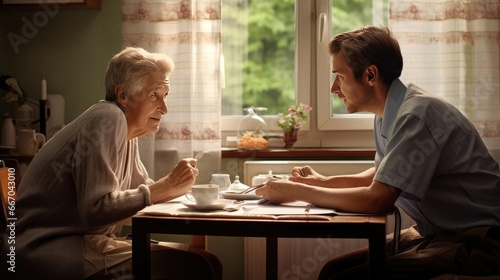 Talking to an Elderly Parent
