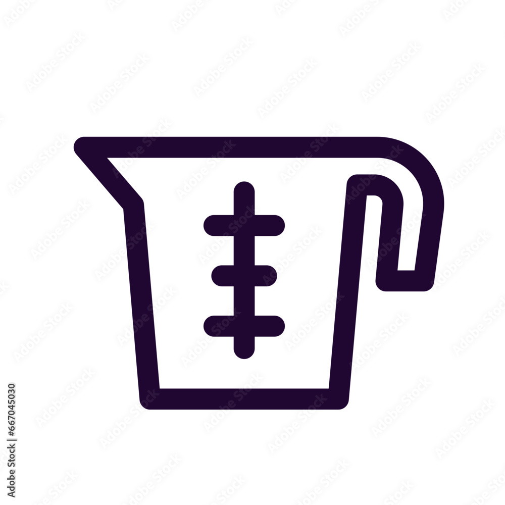 Measuring Cup Icon Measuring Cup Icon