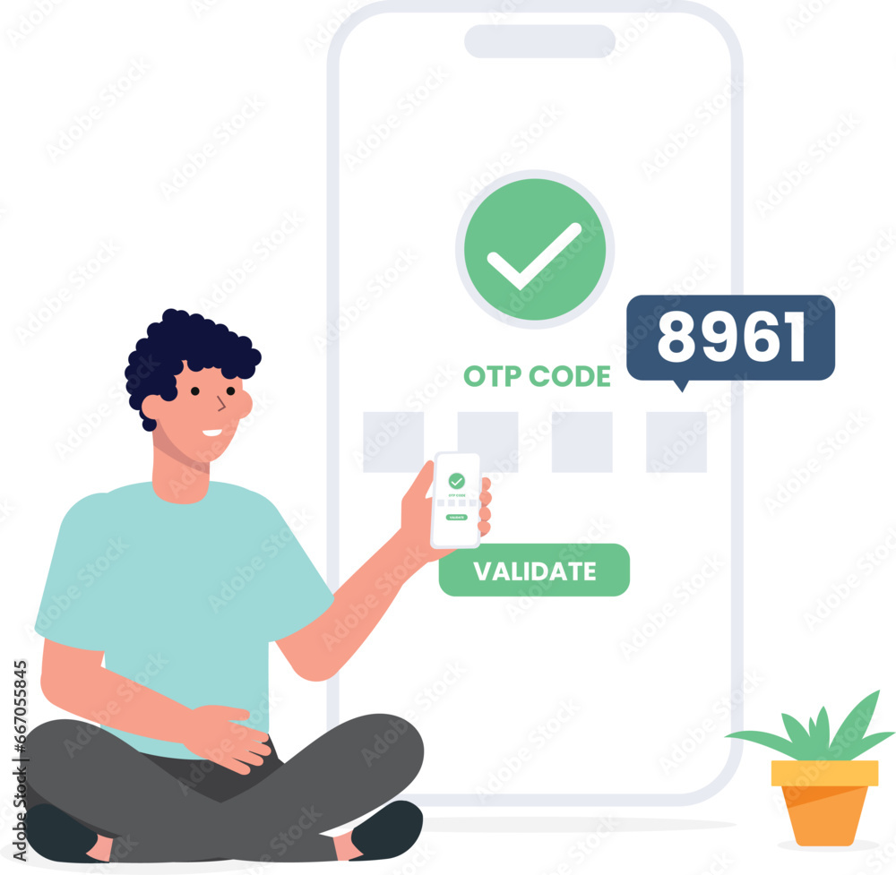 OTP Code for verifying Customer 