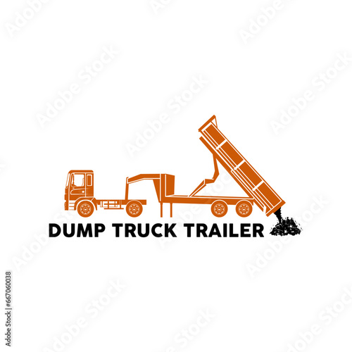 dump truck trailer