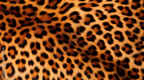 Close-up view of cheetah fur  textured background