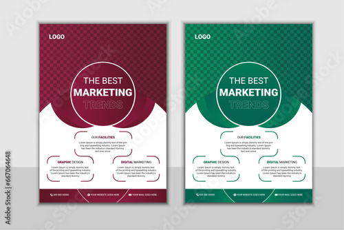 It’s a modern, professional, creative and eye-catchy Corporate Business Flyer Template. It’s suitable for any project purpose of your businesses. You can easily customize them.