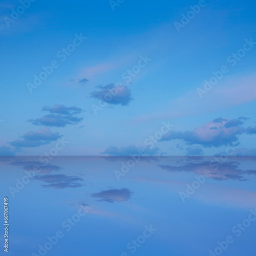 tropical island with sky