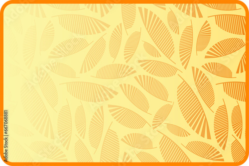 abstract leaf background illustration