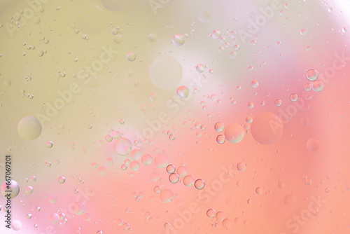 oil drops in water AbstractImageRainbow Abstract background with colorful gradient colors.