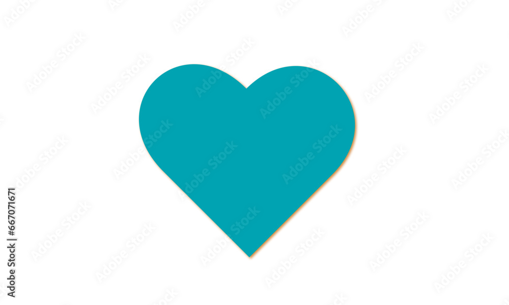 heart with a ribbon heart with a ribbon
