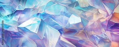 Raw crystal facets, textured background