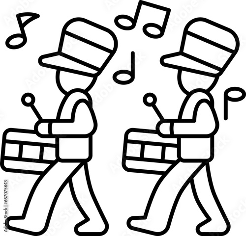 marching  icon